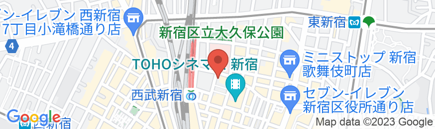 アパホテル〈新宿 歌舞伎町タワー〉の地図