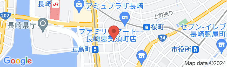 長崎I・Kホテルの地図