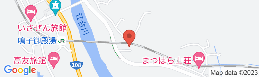 久田旅館の地図