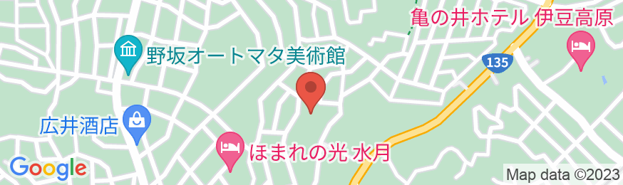 リブマックスリゾート伊豆高原の地図