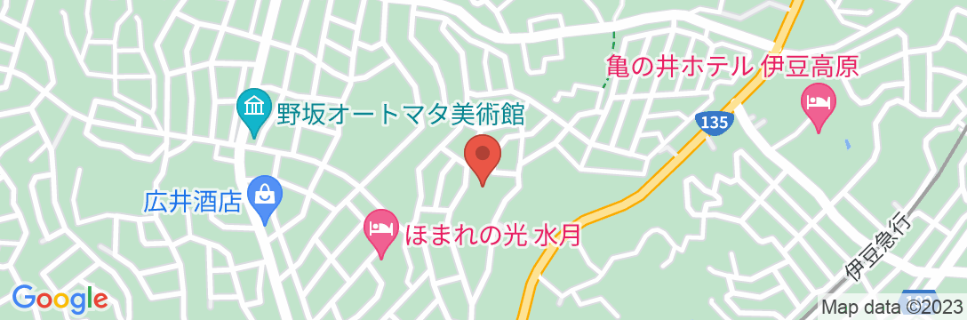 リブマックスリゾート伊豆高原の地図