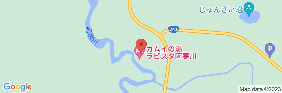 ラビスタ阿寒川(共立リゾート)の地図