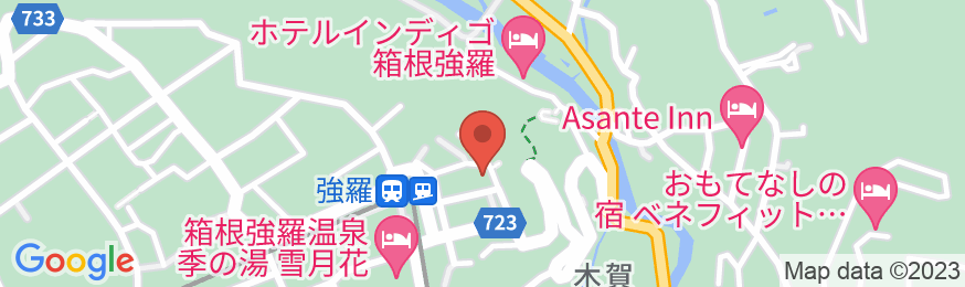 サンダンス・リゾート箱根強羅の地図