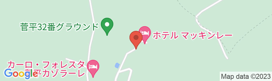 菅平リゾートマンションの地図