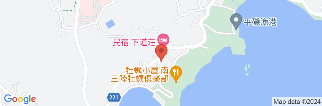 民宿 下道荘の地図