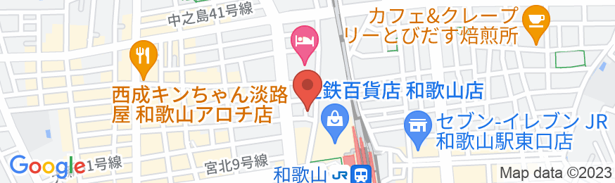 コンフォートホテル和歌山の地図