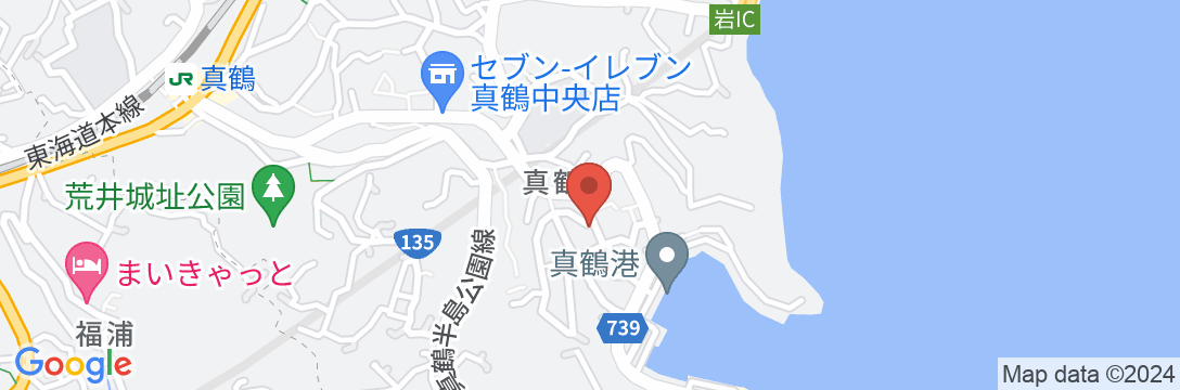 ゲストハウス 真鶴 ヤドカリ 852の地図