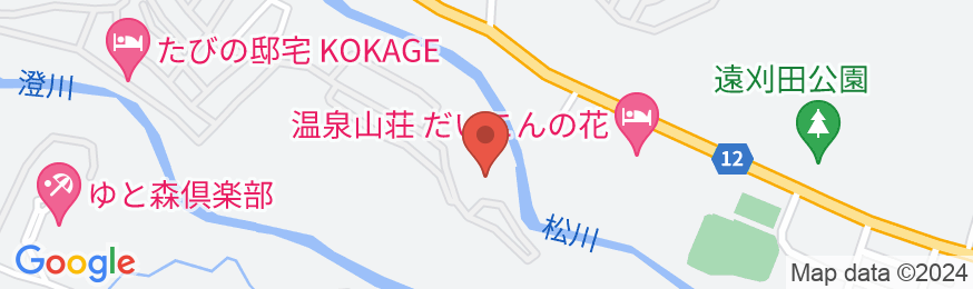ホテル蔵王メッツの地図