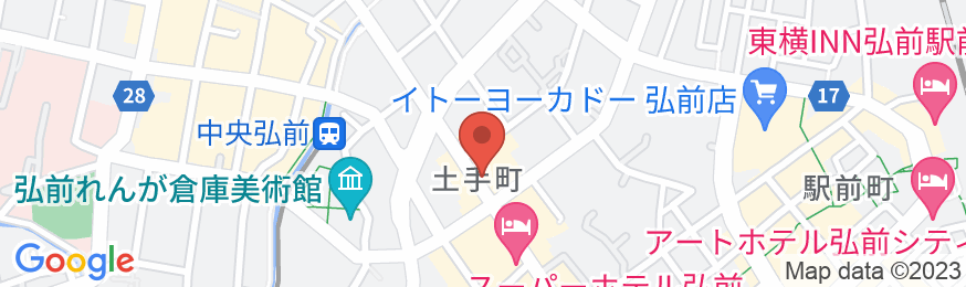弘前パークホテルの地図