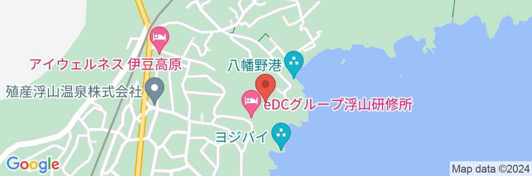 リブマックスリゾート城ヶ崎海岸の地図