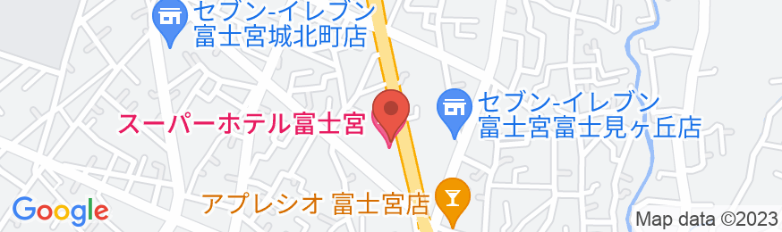 スーパーホテル富士宮の地図
