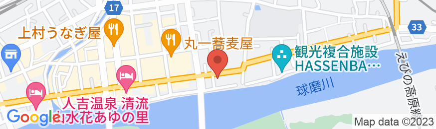 三浦屋温泉ビジネスホテルの地図