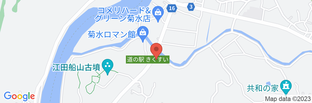 HOTEL AZ 熊本和水店の地図