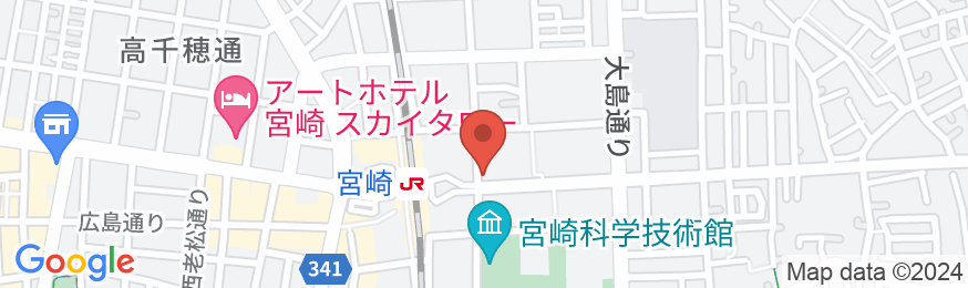 リッチモンドホテル宮崎駅前の地図