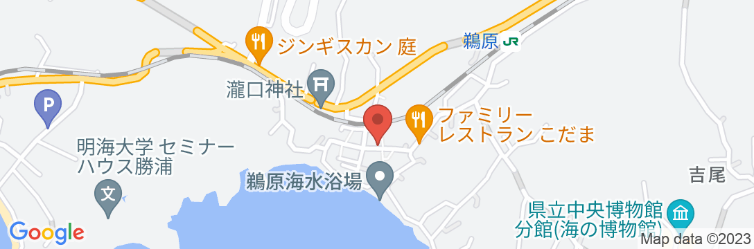 民宿・旅館 日吉屋の地図