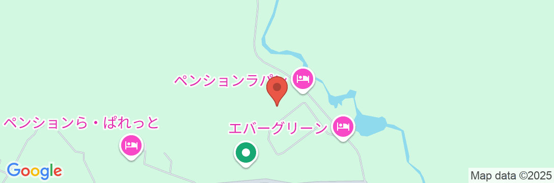 ペンション オウレットの地図