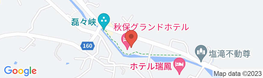 秋保温泉 秋保グランドホテルの地図