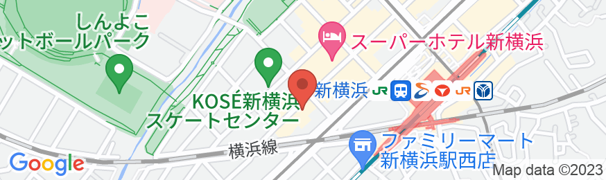 新横浜SKホテルの地図