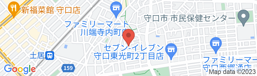 えんまんゲストハウス大阪の地図