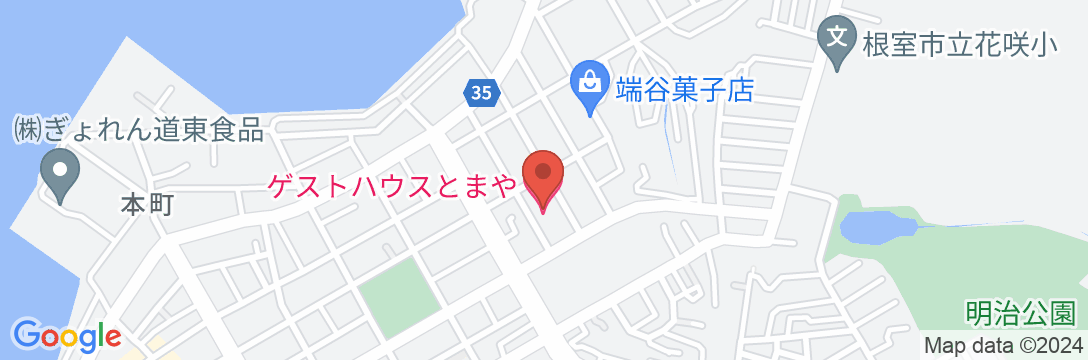 ゲストハウス TOMAYAの地図