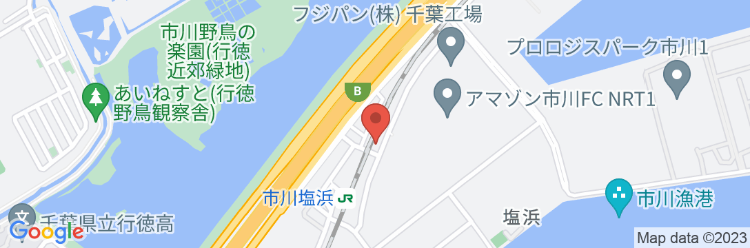CVS・BAY HOTEL新館(CVS・ベイホテル新館)の地図