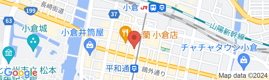 ダイワロイネットホテル小倉駅前の地図