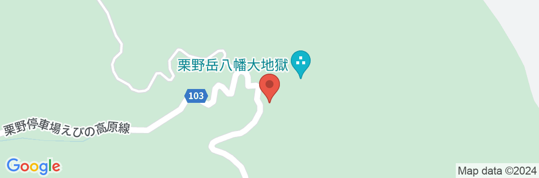 栗野岳温泉 南洲館の地図