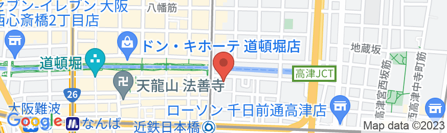 相鉄グランドフレッサ 大阪なんばの地図