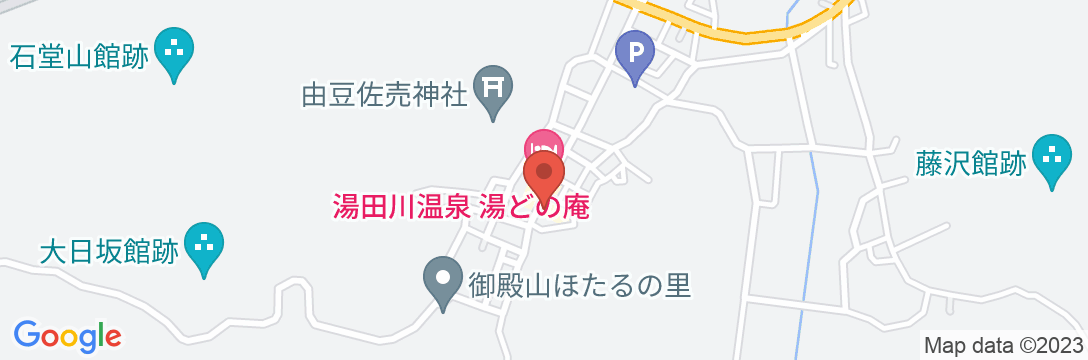 湯田川温泉 仙荘 湯田川の地図