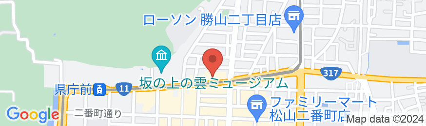 ダイワロイネットホテル松山の地図