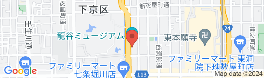 旅館あづまや <京都府>の地図