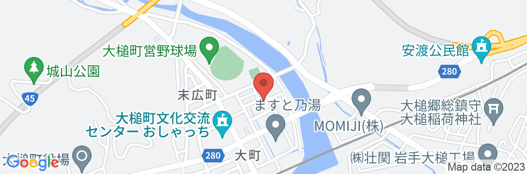 ビジネスホテル 寿 <岩手県>の地図