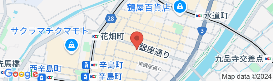 K2 HOTEL shimotoriの地図