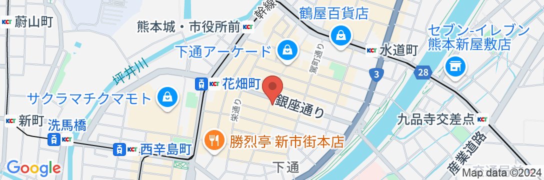 K2 HOTEL shimotoriの地図