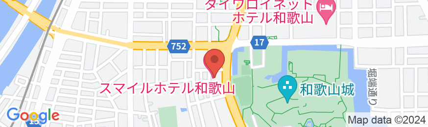 スマイルホテル和歌山の地図