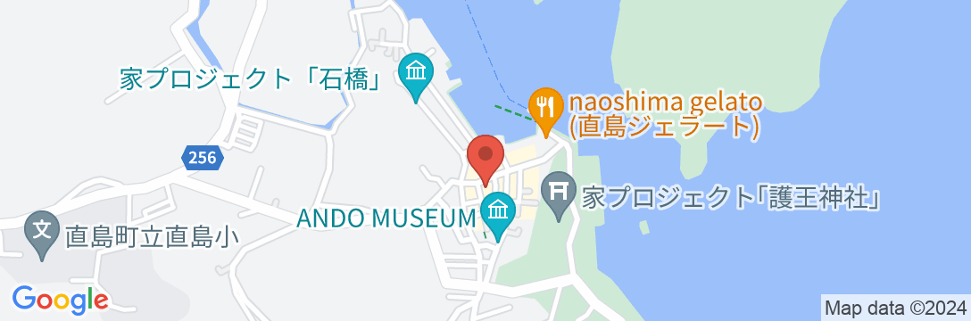 ゲストハウス 島宿あいすなお<直島>の地図