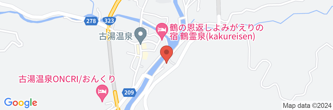 旅館 清川の地図