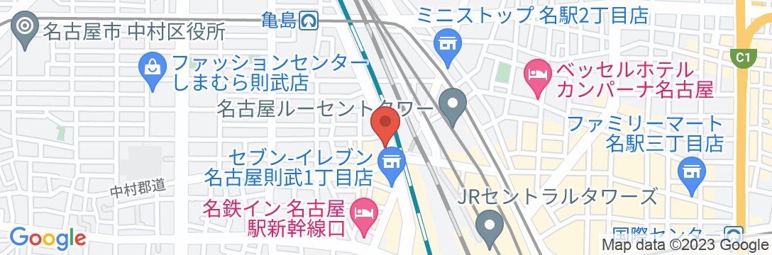 リッチモンドホテル名古屋新幹線口の地図