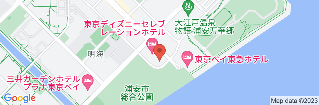 東京ディズニーセレブレーションホテル(R)の地図