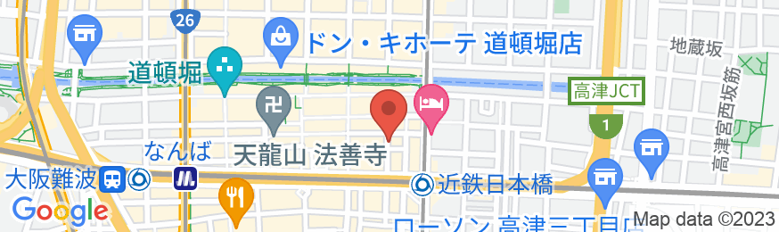 Dotombori Baseの地図
