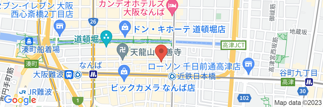 Dotombori Baseの地図