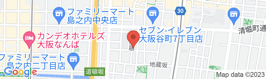 ホステルみつわ屋大阪(Hostel Mitsuwaya Osaka)の地図