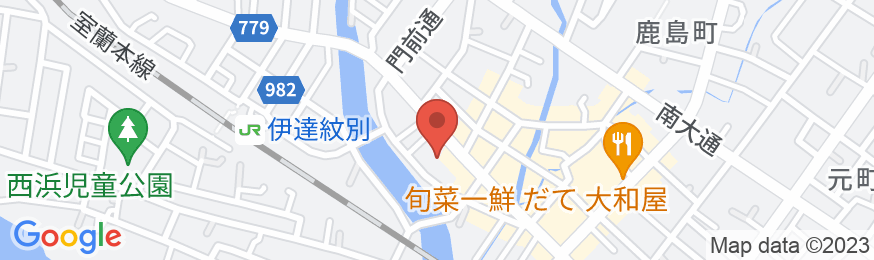錦旅館の地図