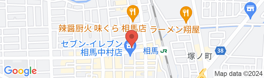 ホテルサンエイ駅前店の地図