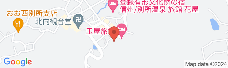 別所温泉 旅館つるや<長野県>の地図