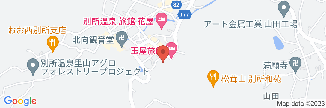 別所温泉 旅館つるや<長野県>の地図
