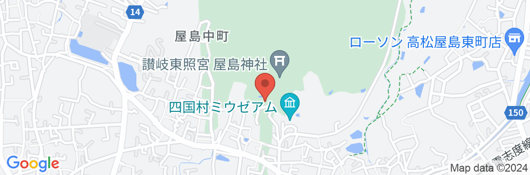 ささや旅館の地図