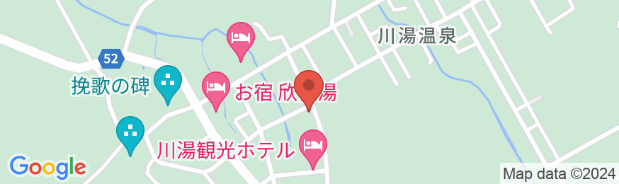 川湯温泉 KKRかわゆ(国家公務員共済組合連合会川湯保養所)の地図