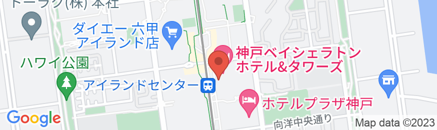 神戸ベイシェラトンホテル&タワーズの地図