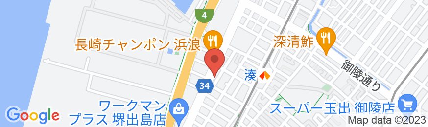 シティホテル青雲荘の地図